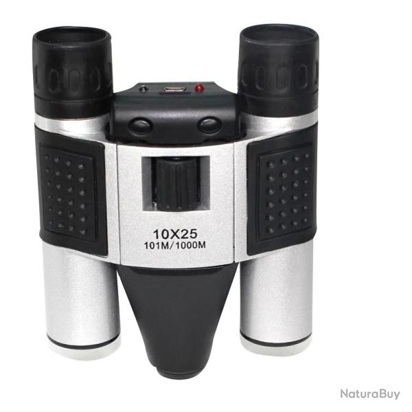 Black Friday ! Jumelles cam�ra 10x25 autonomie 3h ABS TPR nylon + cordon + tissu