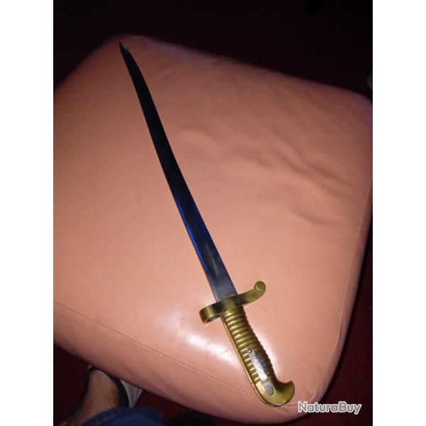 Bayonnette am�ricaine, type Rolling block export