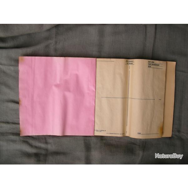 WW2 US BLOC DE CORRESPONDANCE NEUF POUR PIGEON MILITAIRE AM�RICAIN DAT� 10 FEV 1043 RARE