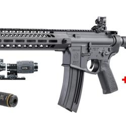 Pack H&Auml;mmerli TAC R1 calibre 22Lr avec Optique, MDS et Munitions