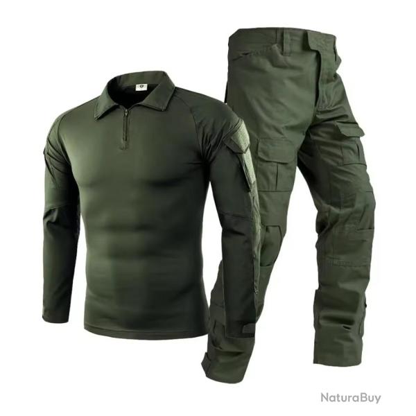 Uniforme tactique, combinaison de Camouflage (vert Arme) (4)