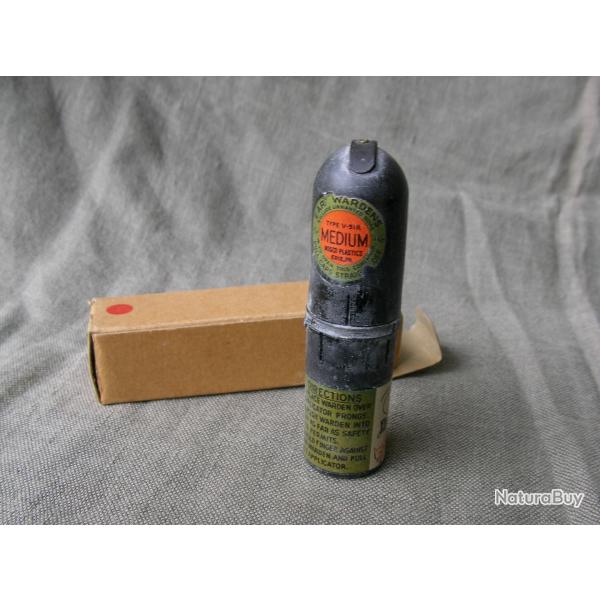 WW2 US BOUCHONS ANTI BRUIT NEUFS AMERICAIN MILITAIRE DANS LEURS EMBALLAGES TAILLE " M "