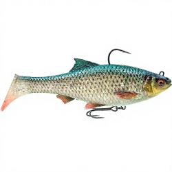 Leurre souple SAVAGE GEAR 3D Roach RTF FS 12cm Green silver