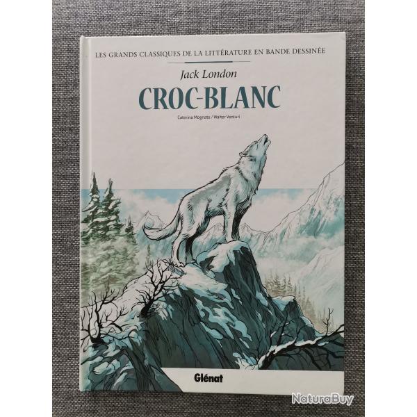 BD Croc-Blanc de Jack London chez Glnat
