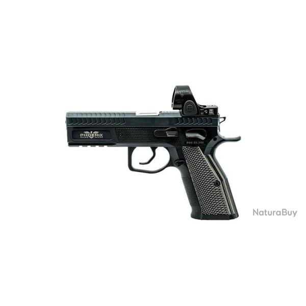 Pistolet Phoenix Redback Ultralight Gen 2 Alu/Alu Noir Trijicon 9x19