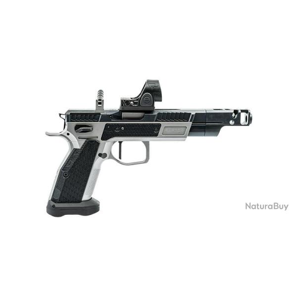 Pistolet Phoenix Raptor SA -Droitier-Duotone-Trijicon SRO-ALU Grip DR - 9X19