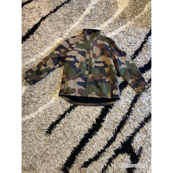 Blouson Softshell Neuf � Arm�e - Camouflage CE - Taille 112C (XL - XXL)