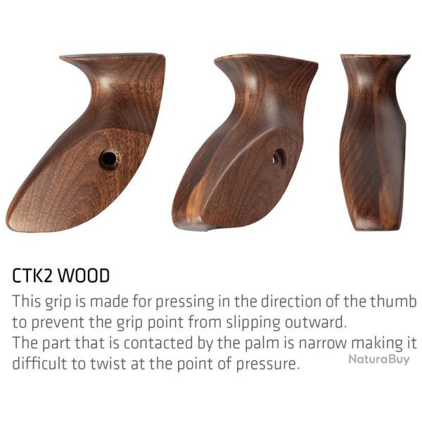 WIAWIS - Grip BOIS GAUCHER (LH) CTK II