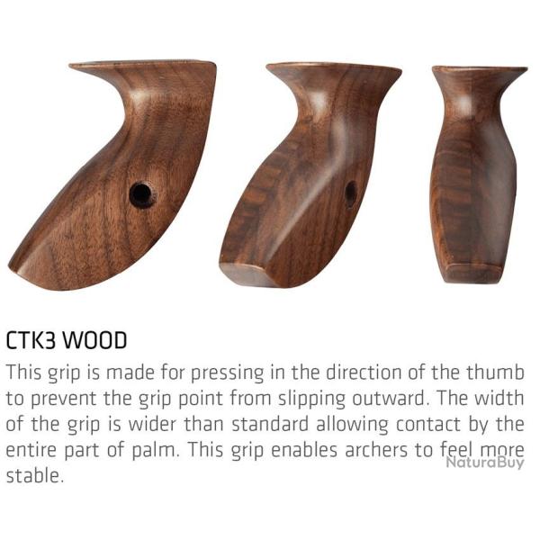 WIAWIS - Grip BOIS DROITIER (RH) CTK III