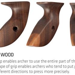 WIAWIS - Grip BOIS GAUCHER (LH) CTK-H
