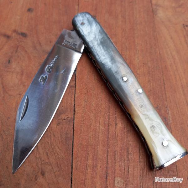 Joli Couteau R�gional KENAVO LE POISSON Plein Manche en Corne