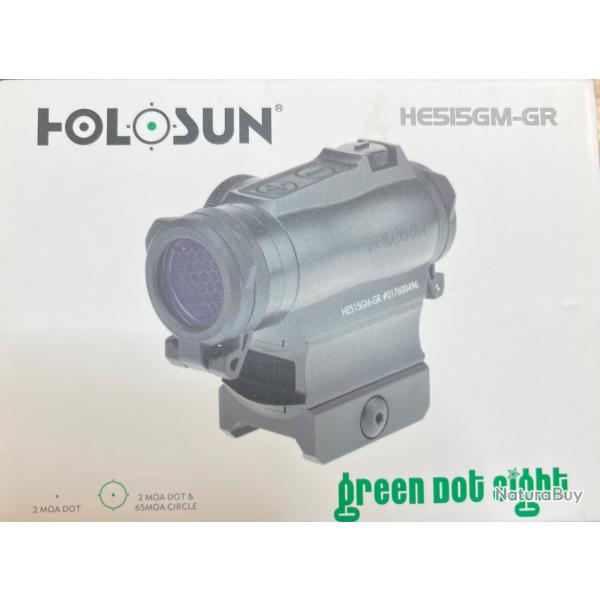 Green Dot Holosun HE515GM-GR