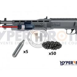 Pack Fusil Balle Caoutchouc T4E TB68 Gen 2