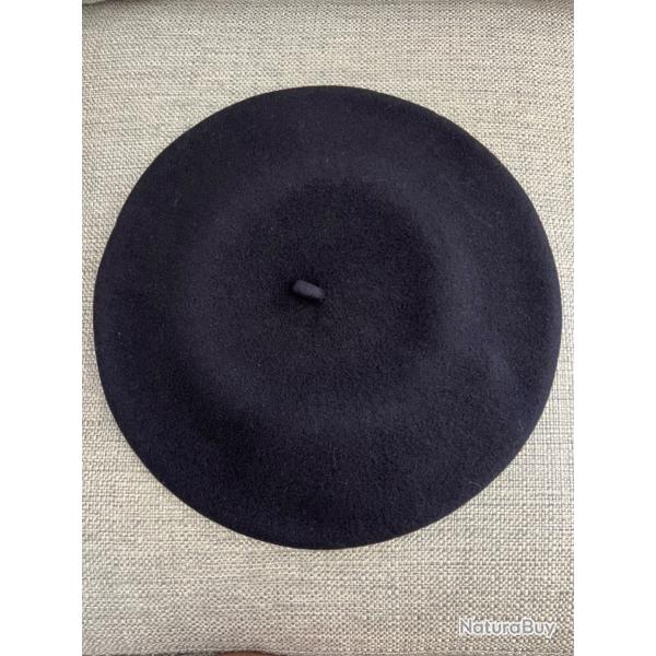 Tarte militaire Laulhre  en laine - Arme - Troupes Alpines - bleu fonc - Taille 52 - Neuf