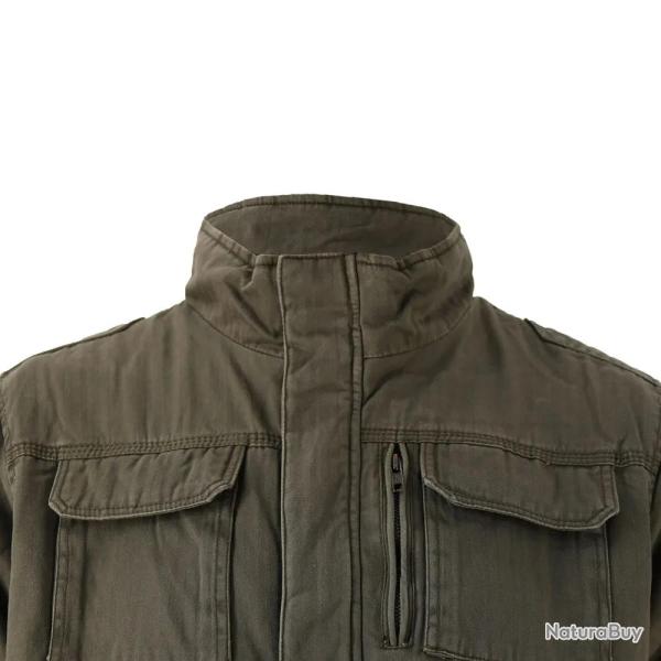 Veste Houston marron - confort et robustesse outdoor Taille L et XL XL