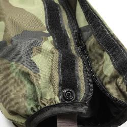 Gu&ecirc;tres doubl&eacute;es imperm&eacute;ables zip et scratch camouflage