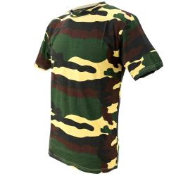 Tee Shirt l&eacute;ger respirant camo CE 100 coton M &agrave; 3XL