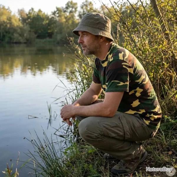 Tee Shirt l�ger respirant camo CE 100 coton M � 3XL