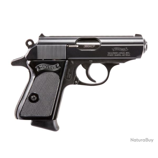 WALTHER PPK 380 ACP BLACK 6 COUPS