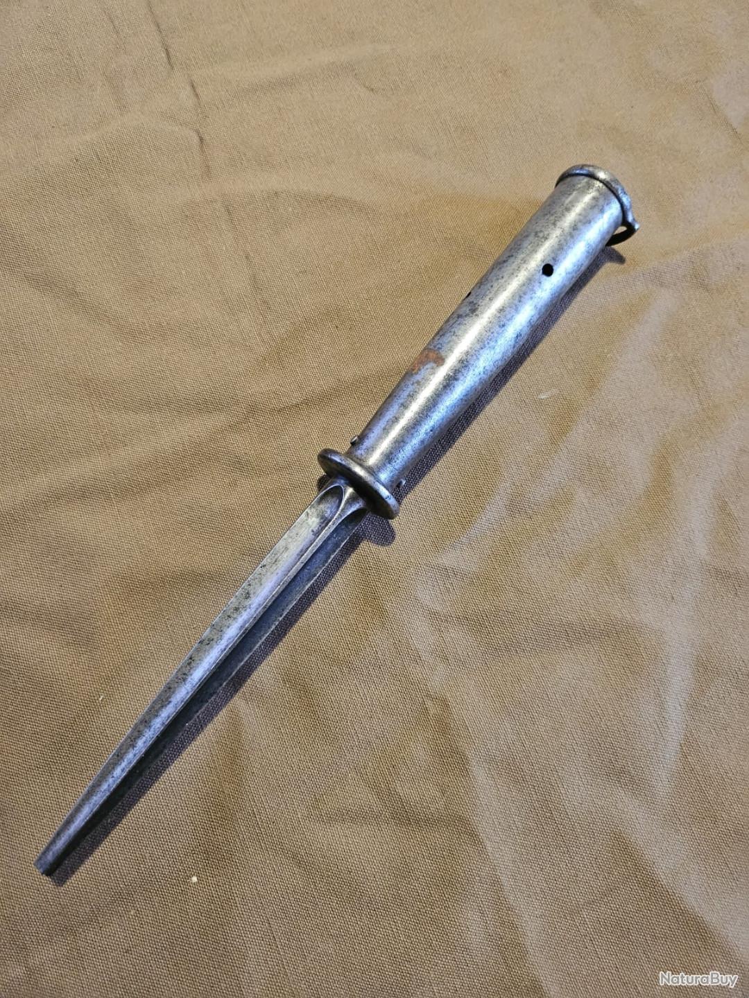 Lance Ancienne En Acier Damas - Inde, Vers 1800 - Fer Forgé Main, Rare