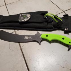 Zombie Killer KA5706 - Ka-Bar Swabbie Cimeterre + Ka-Bar 5705 - Zombie ''Zomstro'' Chopper Machette