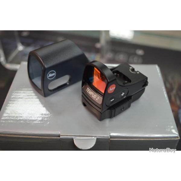 NOUVEAU POINT ROUGE LEICA TEMPUS 2 EN 2.5 MOA + MONTAGE PICATINNY  NEUF