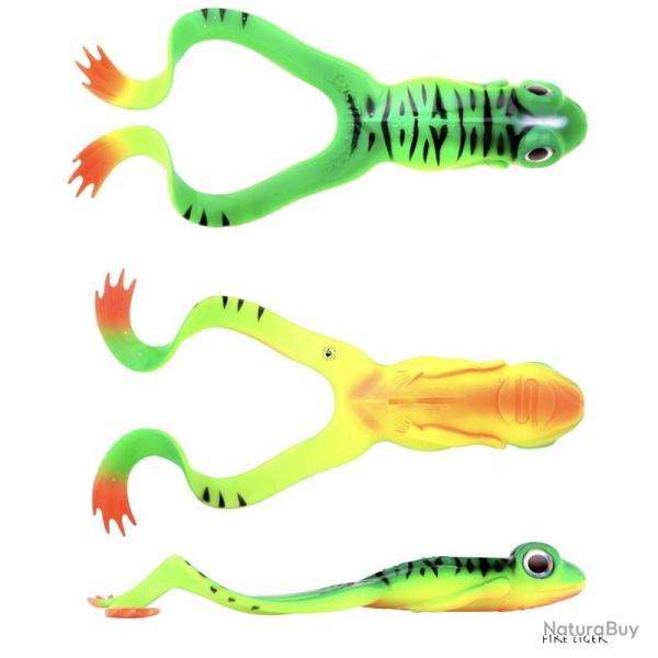 Leurre souple Spro Iris The Frog 12cm Firetiger
