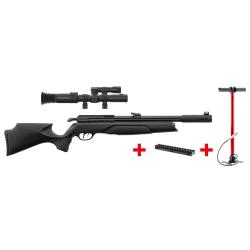 Pack Carabine Arrow 4,5mm 19.9J + Vision Nocturne Pard NS mini 35mm + IR 850nm + Pompe