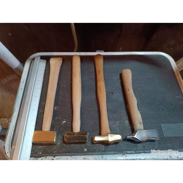 Lot marteau armurier horloger pr�cision l2