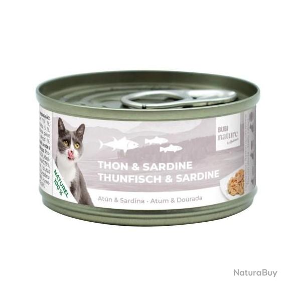 BUBI NATURE THON/SARDINE 70GR