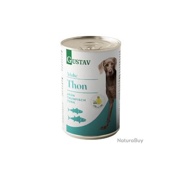 GUSTAV PATEE CHIEN ADULTE THON 400GR