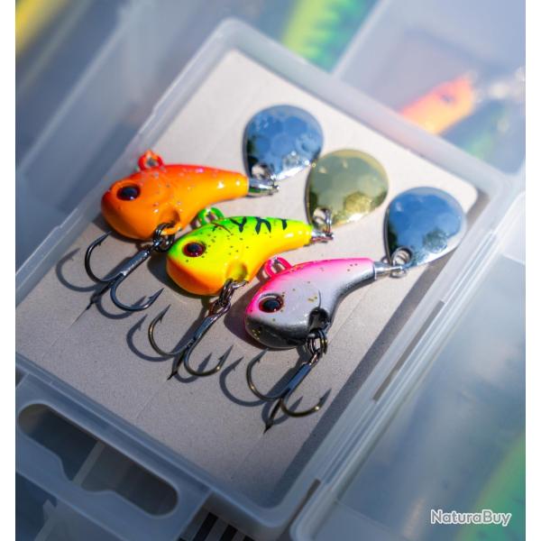 PACK TARGET FISH SPIN JIG SET 15GR BOITE DE 3 LEURRES