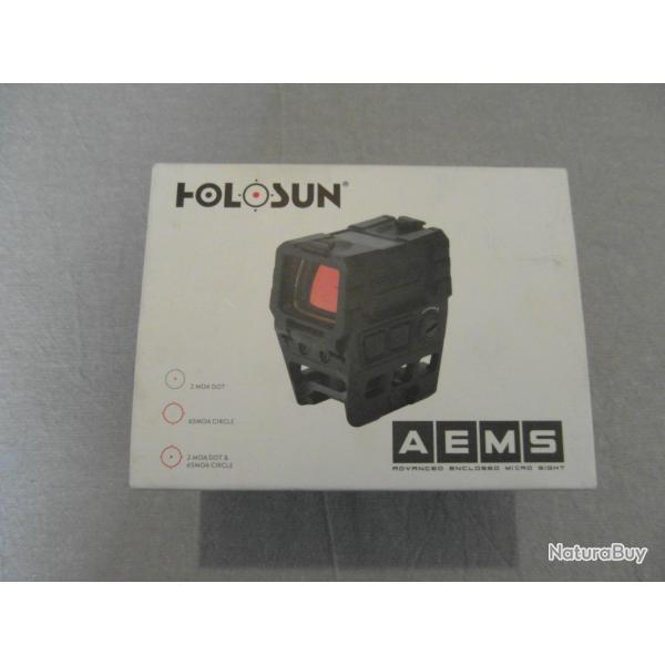 VISEUR POINT ROUGE HOLOSUN AEMS SOLAIRE