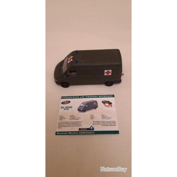V�hicule ambulance militaire Solido