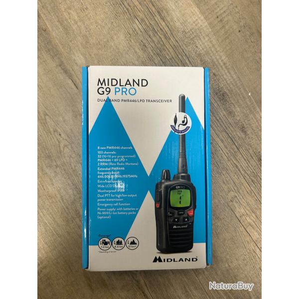 TALKIE WALKIE G9 PRO + OREILLETTES