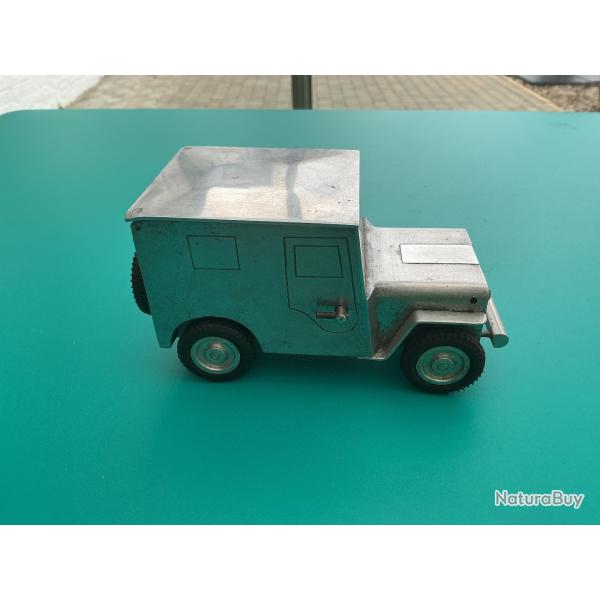 Briquet cendrier de table jeep Willys GES GESCH