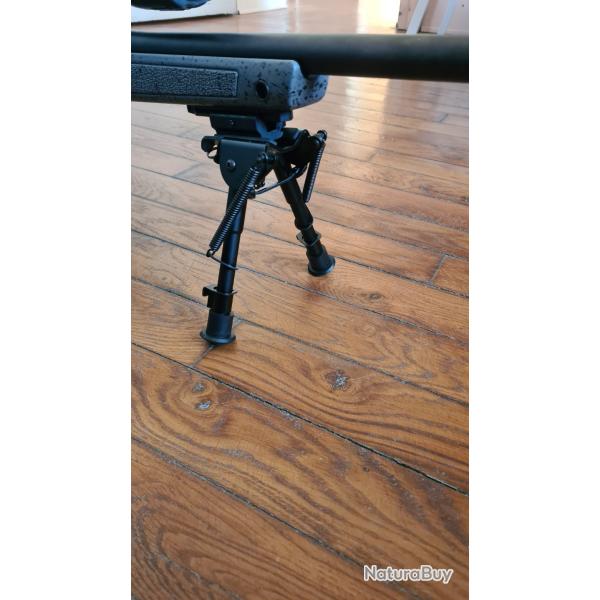 Bipied TacBand 6" � 9", avec adapteur rail picatinny