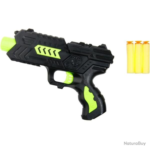PISTOLET JOUET LANCE FL�CHETTES EN MOUSSE