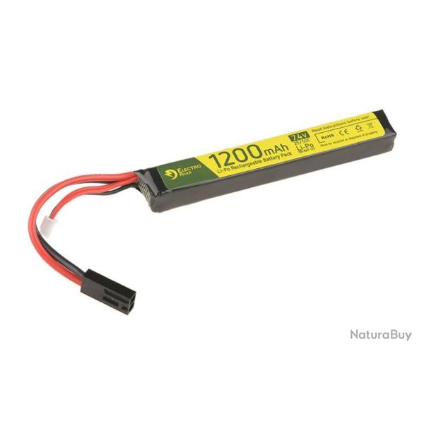 LiPo 7.4V 1200 mAh 25/50C Battery