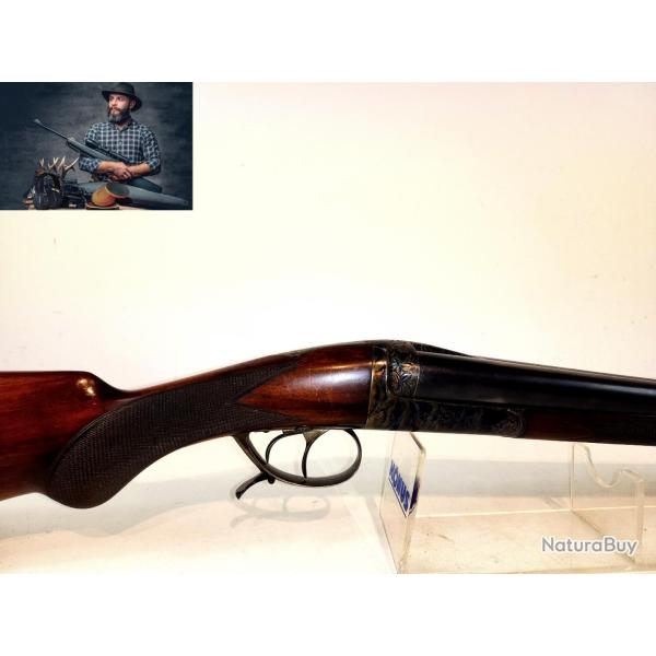 (2876) Fusil De Chasse Juxtapos Manufrance Ideal 334 Cal.12/70 - OCCASION