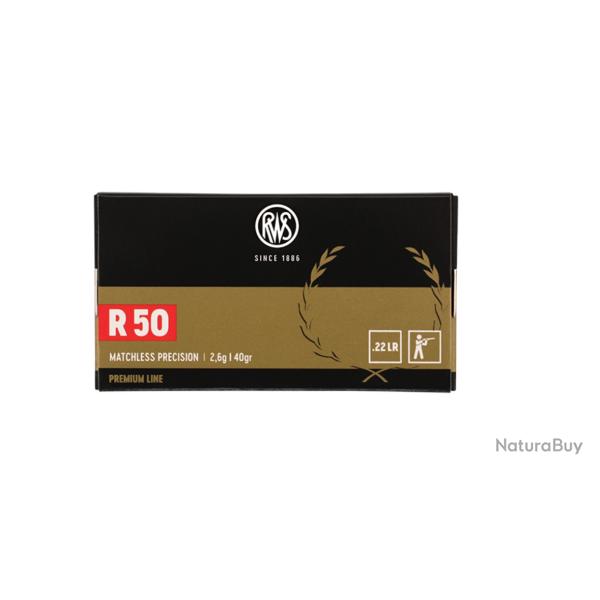 Balles 22lr RWS R50