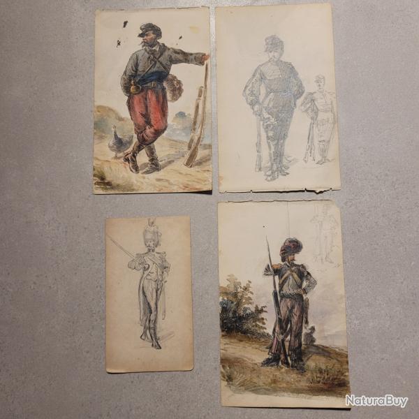 AQUARELLES MILITAIRES