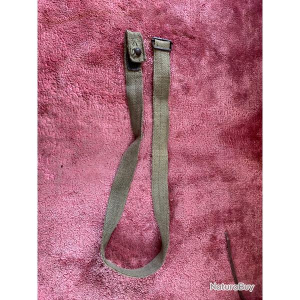 Belle bretelle de Mas36 Erzatz , en toile , demontee d'un Mas36 trouv en Moselle et date 1938 .