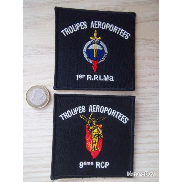 parachutiste lot cussons troupes aroportes insignes collection