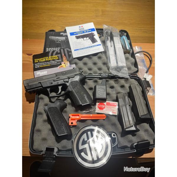 SIG SAUER SP2022 9X19 + ACCESSOIRES REF 7216MI