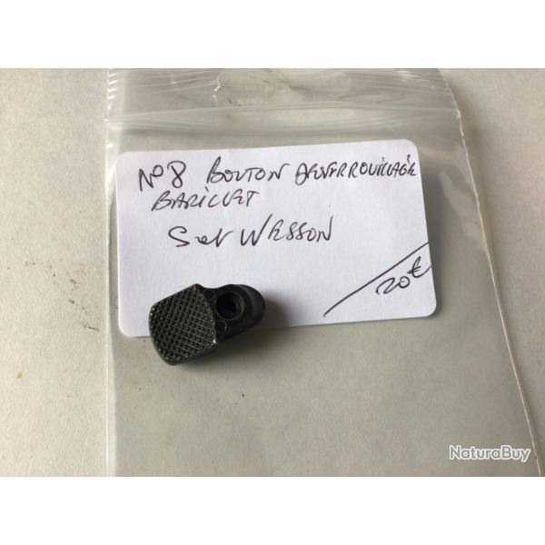 VENDU PAR LE-CUIRASSIER N 8 BOUTON DVERROUILLAGE DE BARILLET REVOLVER SMITH ET WESSON