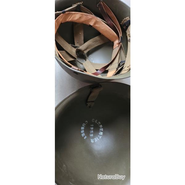 CASQUE LOURD et CASQUE LEGER CARPENTIER 1953