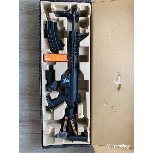 LT-12BKL-G2 lot avec viseur laser, 2eme chargeur, silencieux poign�e ergo et sac de billes