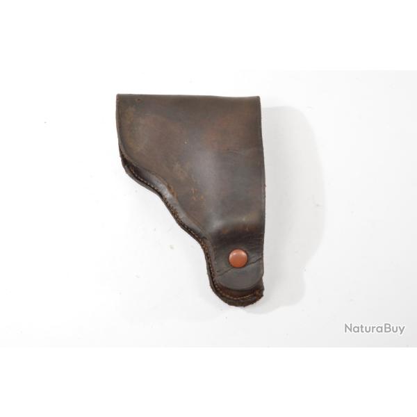 Etui / holster pour petit pistolet style 7,65 ou 6,35mm. Dbut 20e Sicle