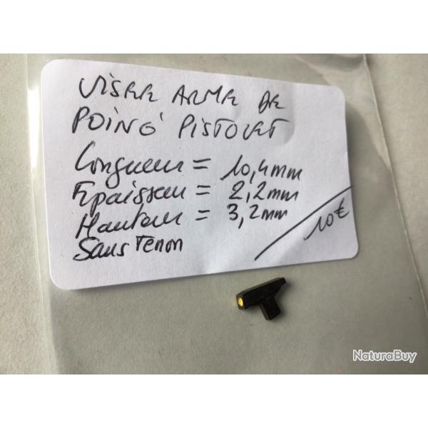 VENDU PAR LE-CUIRASSIER POINT DE MIRE  VISE POUR REVOLVERS DIVERS